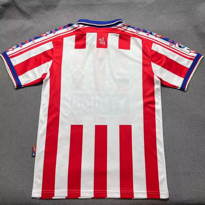 Jersey 1999/2000 Gijon Local Manga corta Versión Fan Retro