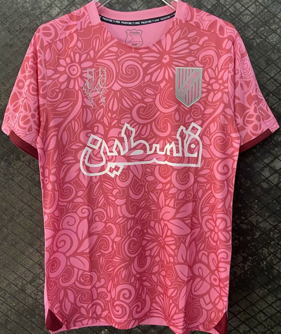 2024/25 FC Palestine Pink Especial Versión Fan Selecciones