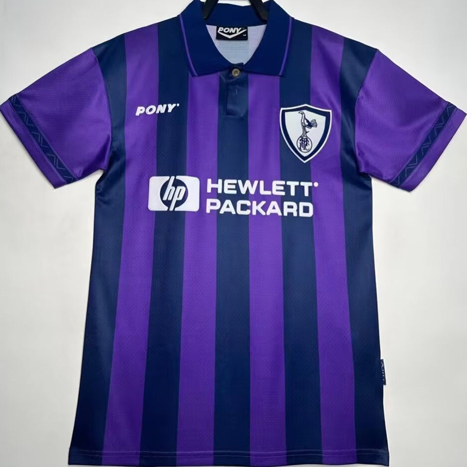 jersey 1995/97 tottenham visitante manga corta versión fan retro