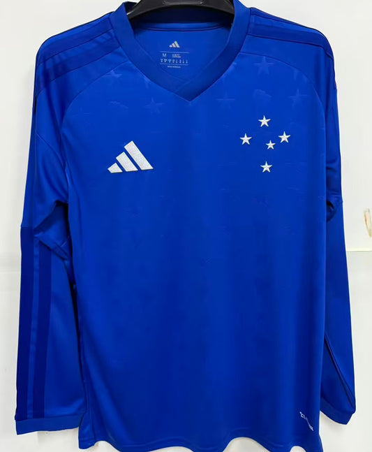 Jersey 2026/27 Cruzeiro Local Manga larga Versión Fan