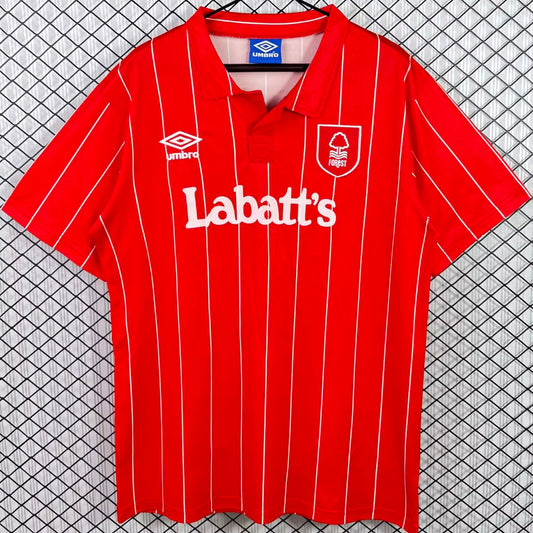 Jersey 1993/1994 Nottingham Local Manga corta Versión Fan Retro