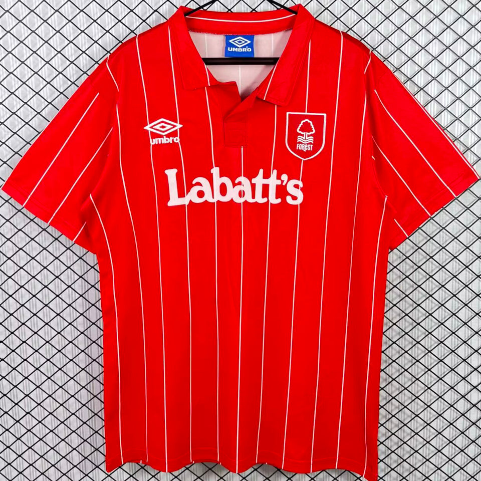 jersey 1993/1994 nottingham local manga corta versión fan retro