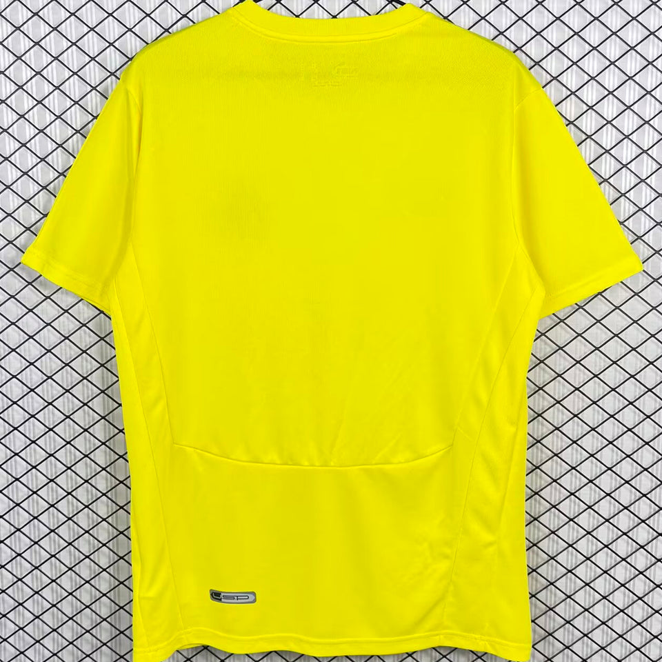 jersey 2008/2009 villarreal fc local manga corta versión fan retro