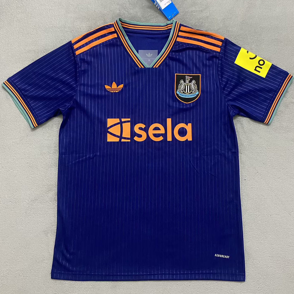 jersey 2025/26 newcastle tercero manga corta versión fan