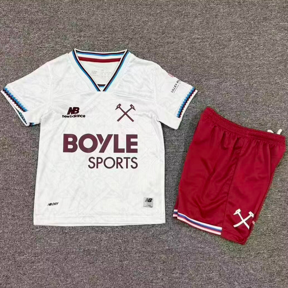 jersey 2026/27 west ham visitante manga corta niño