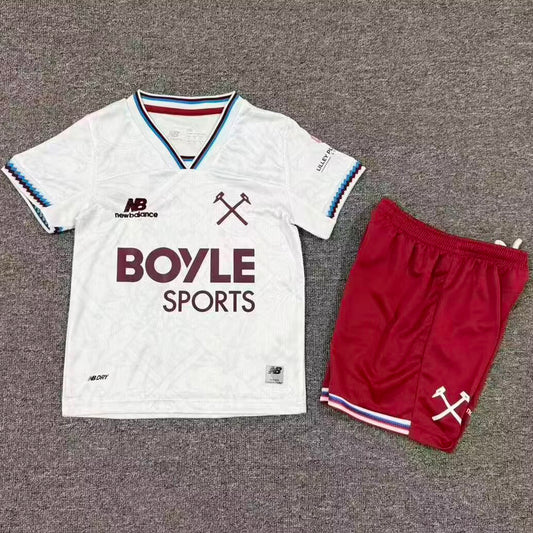 Jersey 2026/27 West Ham Visitante Manga corta Niño