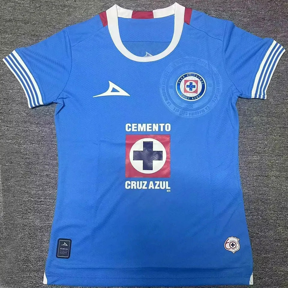 Jersey 2024/25 Cruz Azul Local Manga corta Mujer