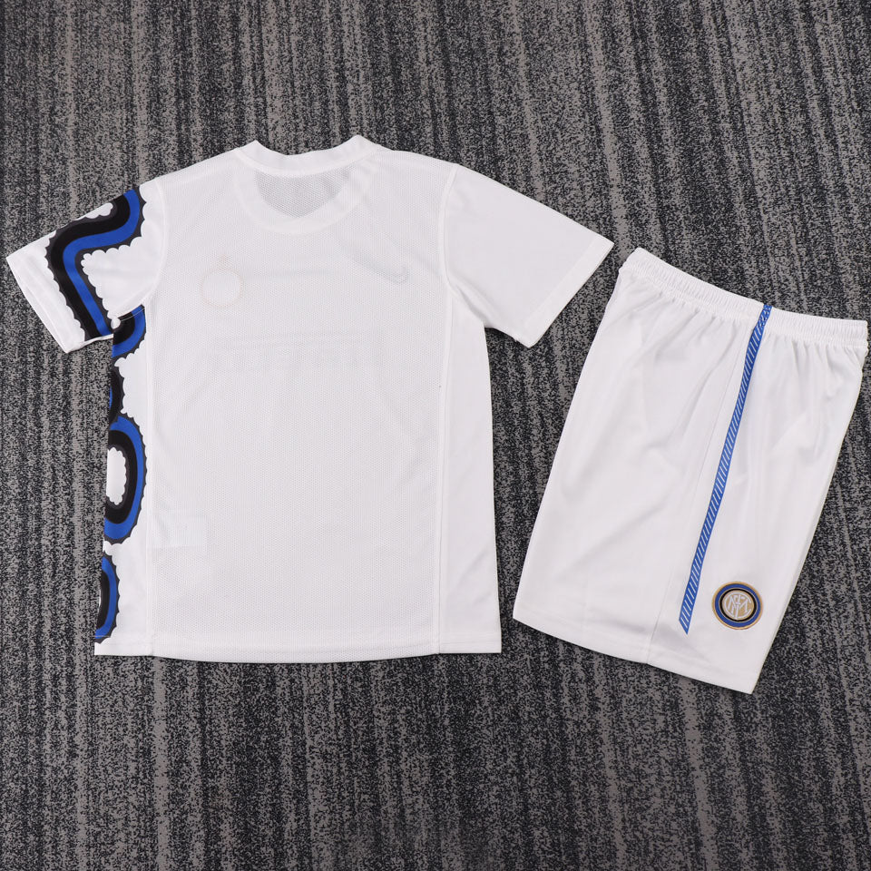 Jersey 2010/11 Inter Milan Visitante Manga corta Niño Retro