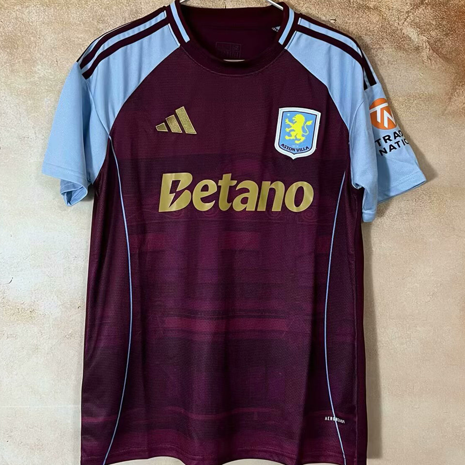 Jersey 2025 Aston Villa Especial Manga corta Versión Fan
