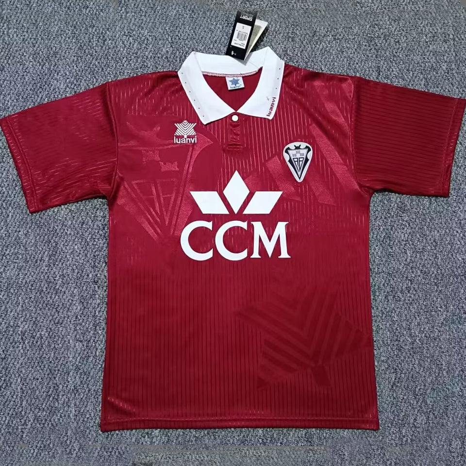 Jersey 1994/95 Albacete Visitante Manga corta Versión Fan Retro