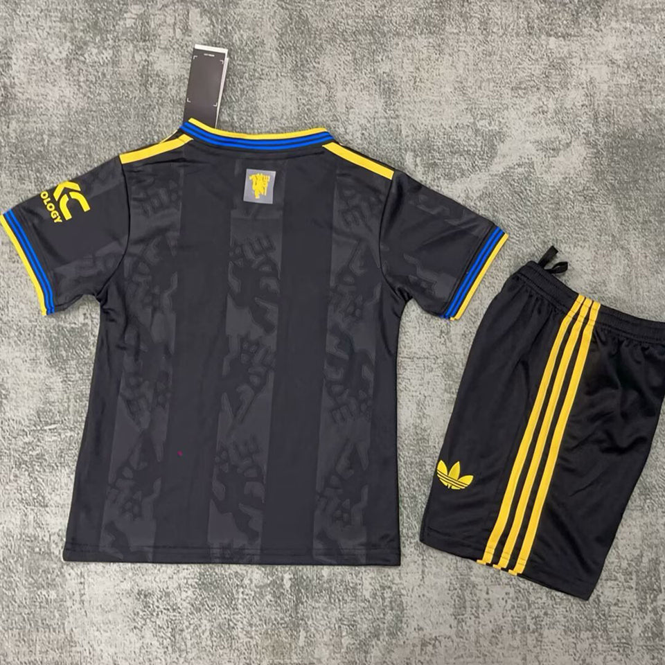 jersey 2025/26 manchester united tercero manga corta niño