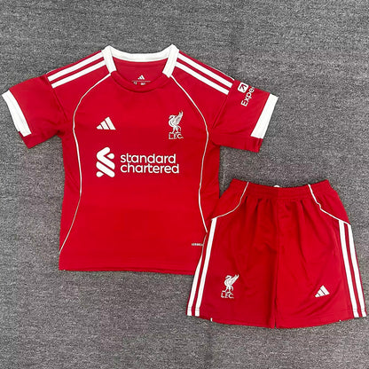Jersey 2025/26 Liverpool Local Manga corta Niño