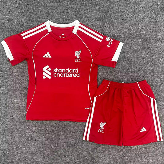 Jersey 2025/26 Liverpool Local Manga corta Niño