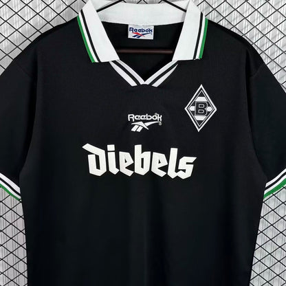 Jersey 1996/1997 Monchengladbach Visitante Manga corta Versión Fan Retro