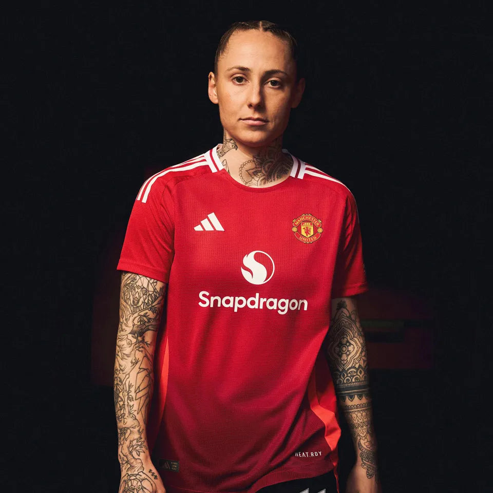 Jersey 2024/25 Manchester United Local Manga corta Mujer