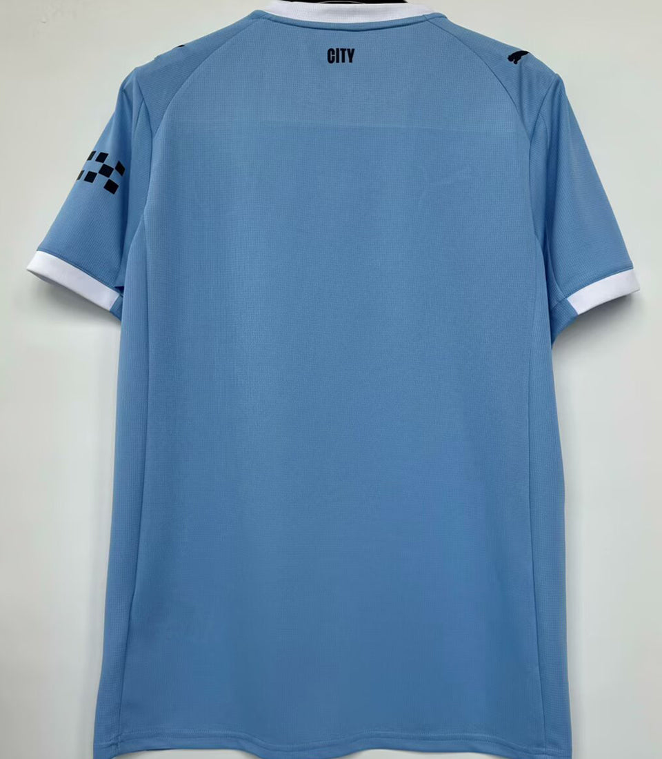 jersey 2025/26 manchester city local manga corta versión fan