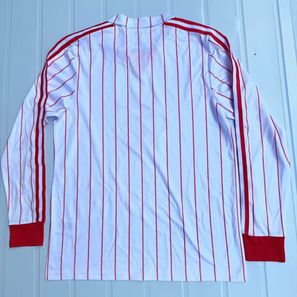 jersey 1982/1983 hamburger local manga larga versión fan retro