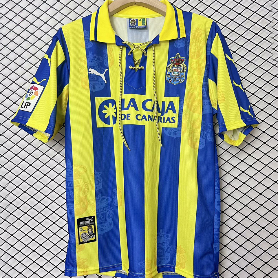jersey 1997/98 las palmas visitante manga corta versión fan retro