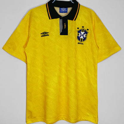 1991/93 Brasil Local Versión Fan Selecciones Retro