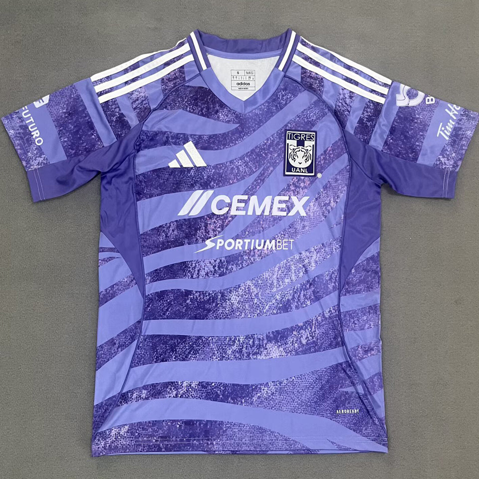 jersey 2025/26 tigres especial manga corta versión fan