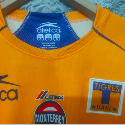 Jersey 2005 Tigres UANL Local Manga corta Versión Fan Retro