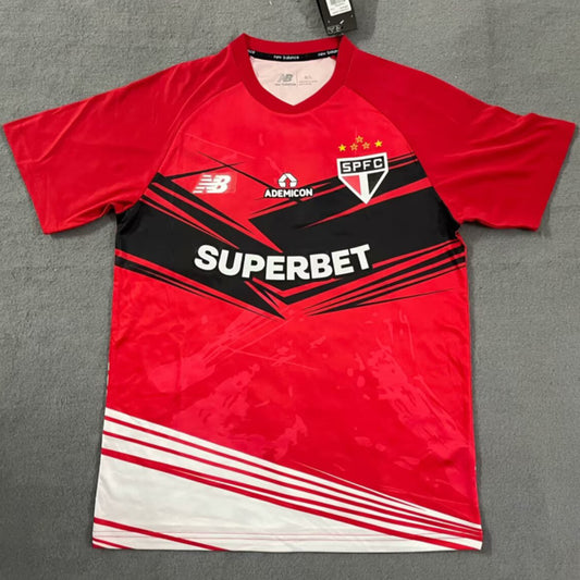 Jersey 2025 Sao Paulo Especial Manga corta Versión Fan