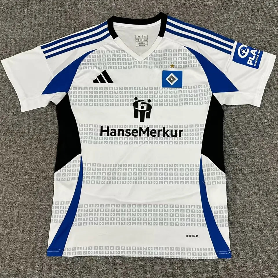 Jersey 2024/25 Hamburger SV Local Manga corta Versión Fan