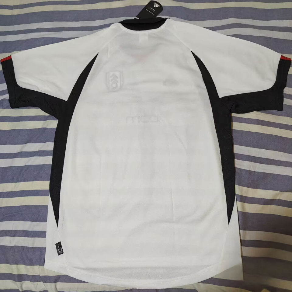 Jersey 2002/2003 Fulham Local Manga corta Versión Fan Retro