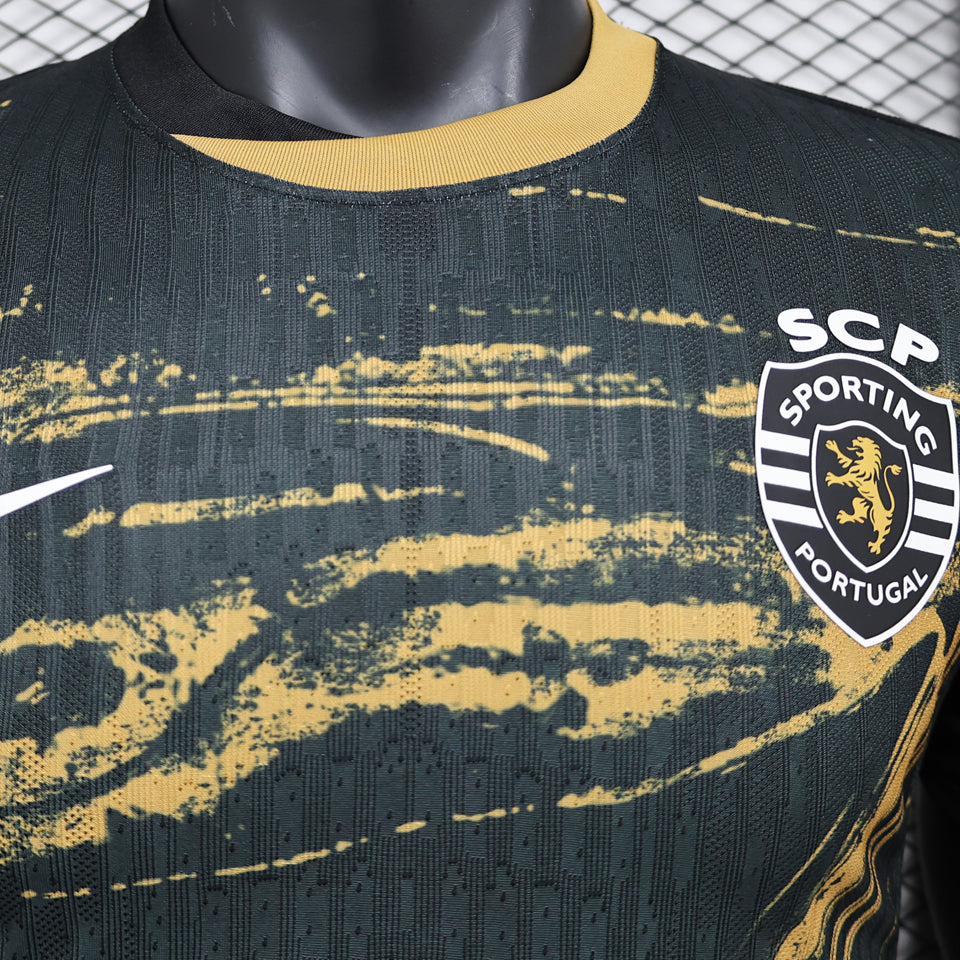 Jersey 2024/25 Sporting CP Lisbon Tercero Manga corta Versión Jugador