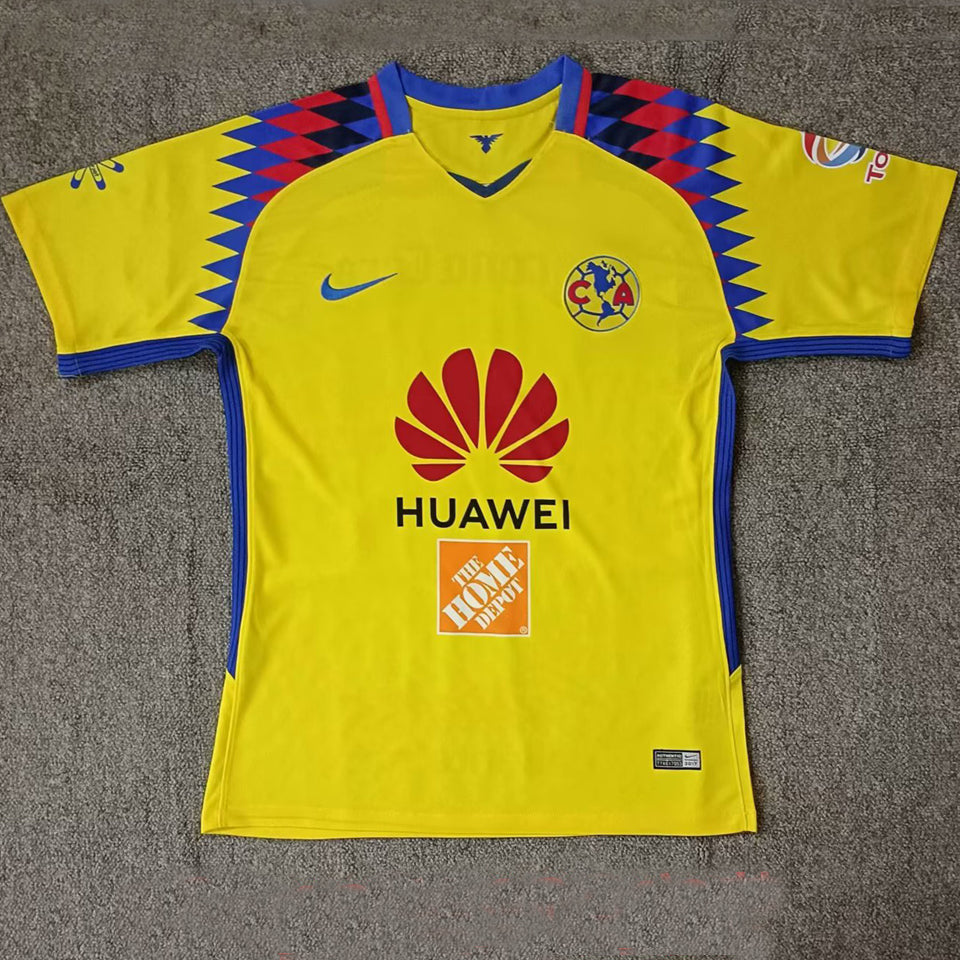 Jersey 2018 Club America Local Manga corta Versión Fan Retro