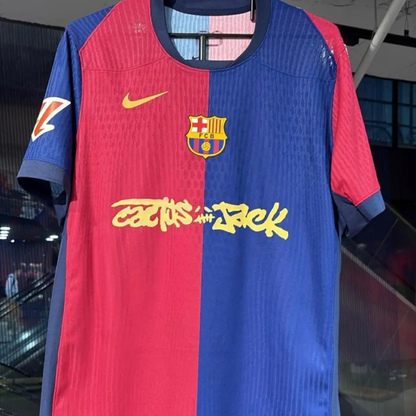 Jersey 2024/25 Barcelona Local Manga corta Versión Jugador