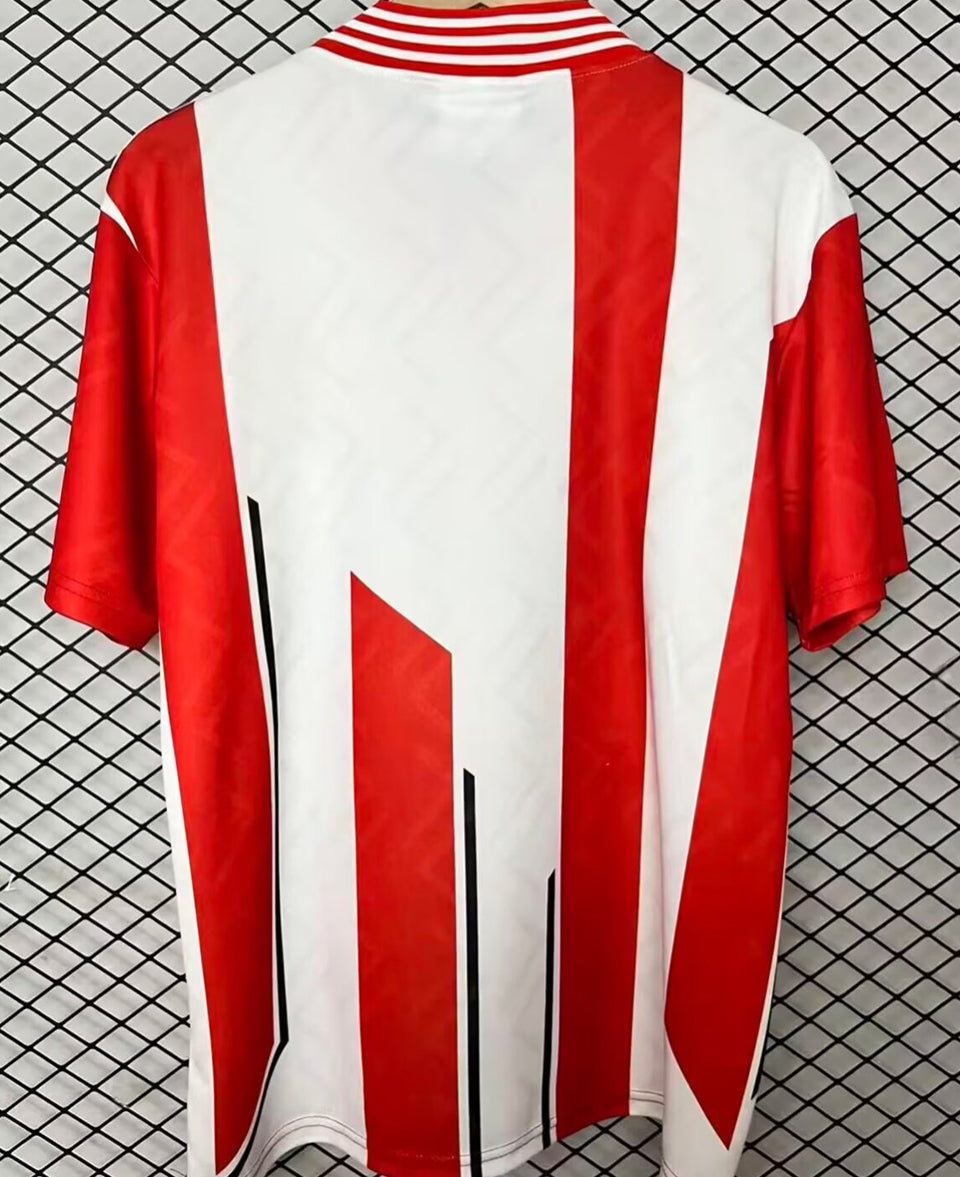 jersey 1993/1995 southampton local manga corta versión fan retro