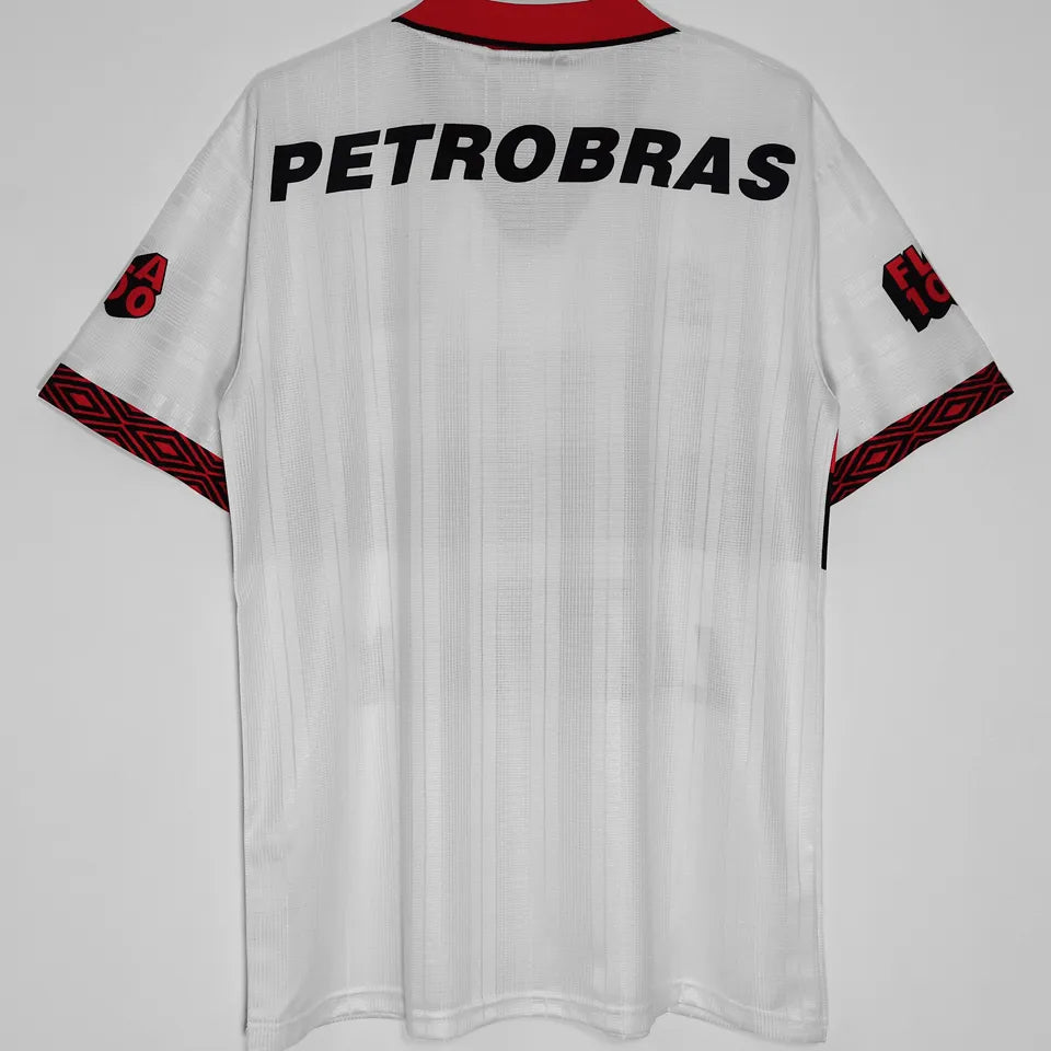 Jersey 1995 Flamengo Visitante Manga corta Versión Fan Retro