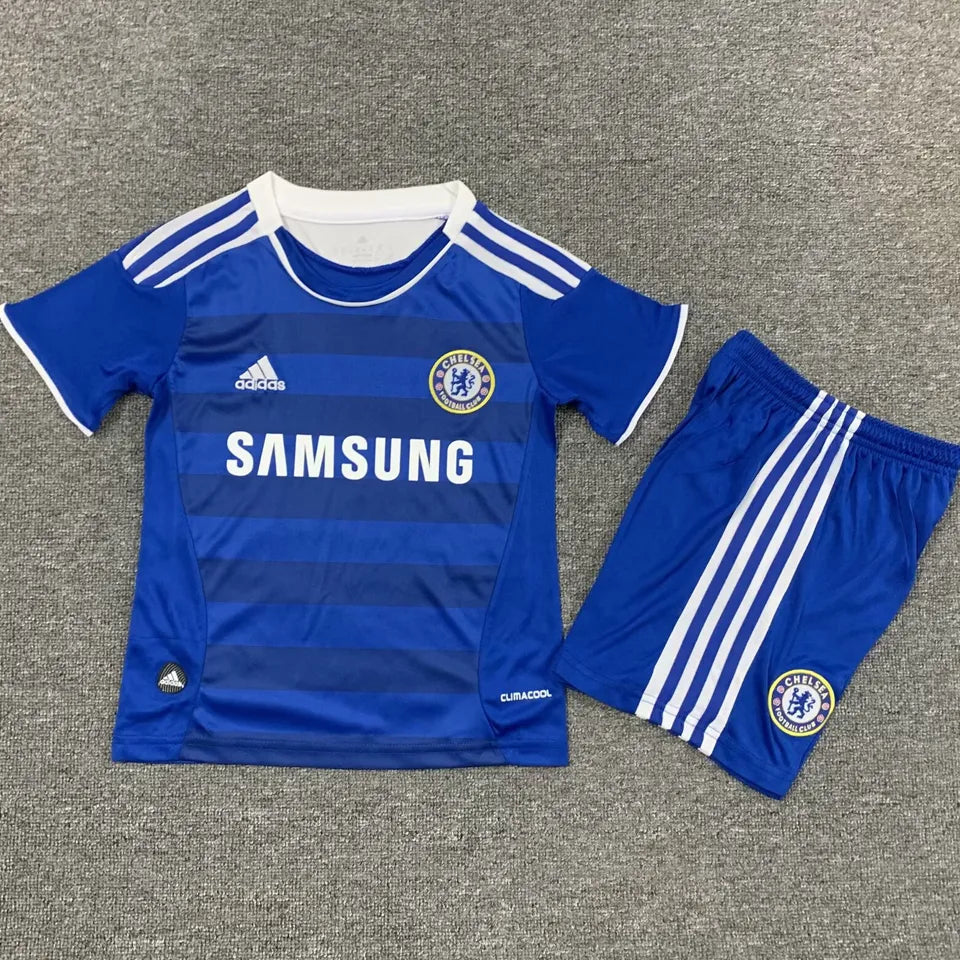 Jersey 2011/12 Chelsea Local Manga corta Niño Retro