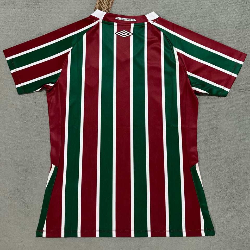 jersey 2025/26 fluminense local manga corta mujer