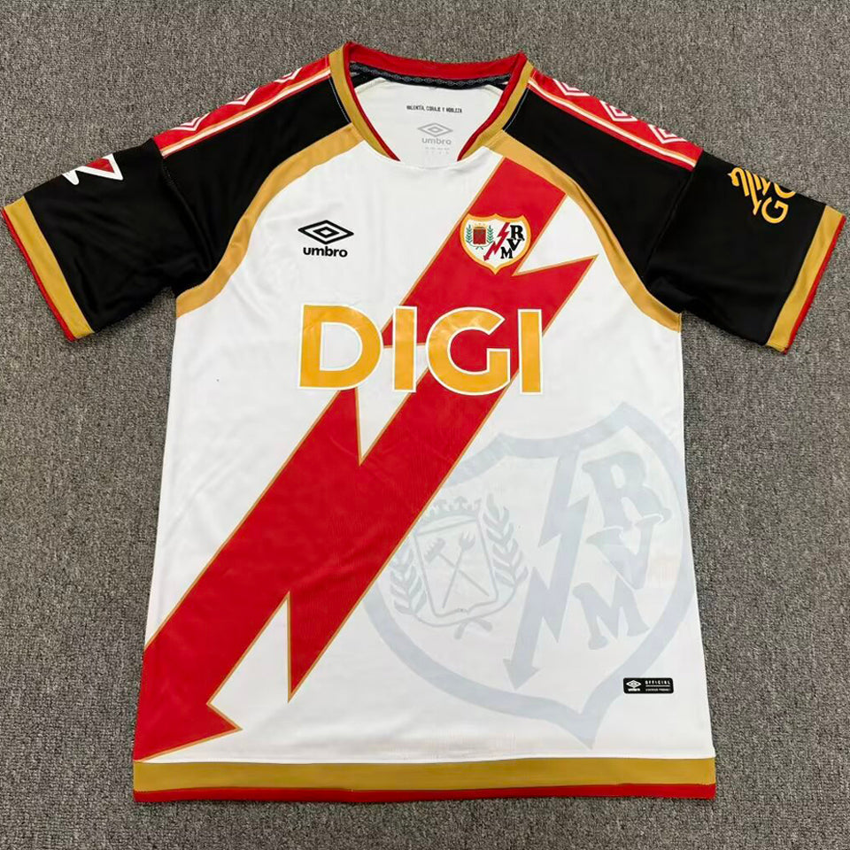 jersey 2026/27 rayo vallecano local manga corta versión fan