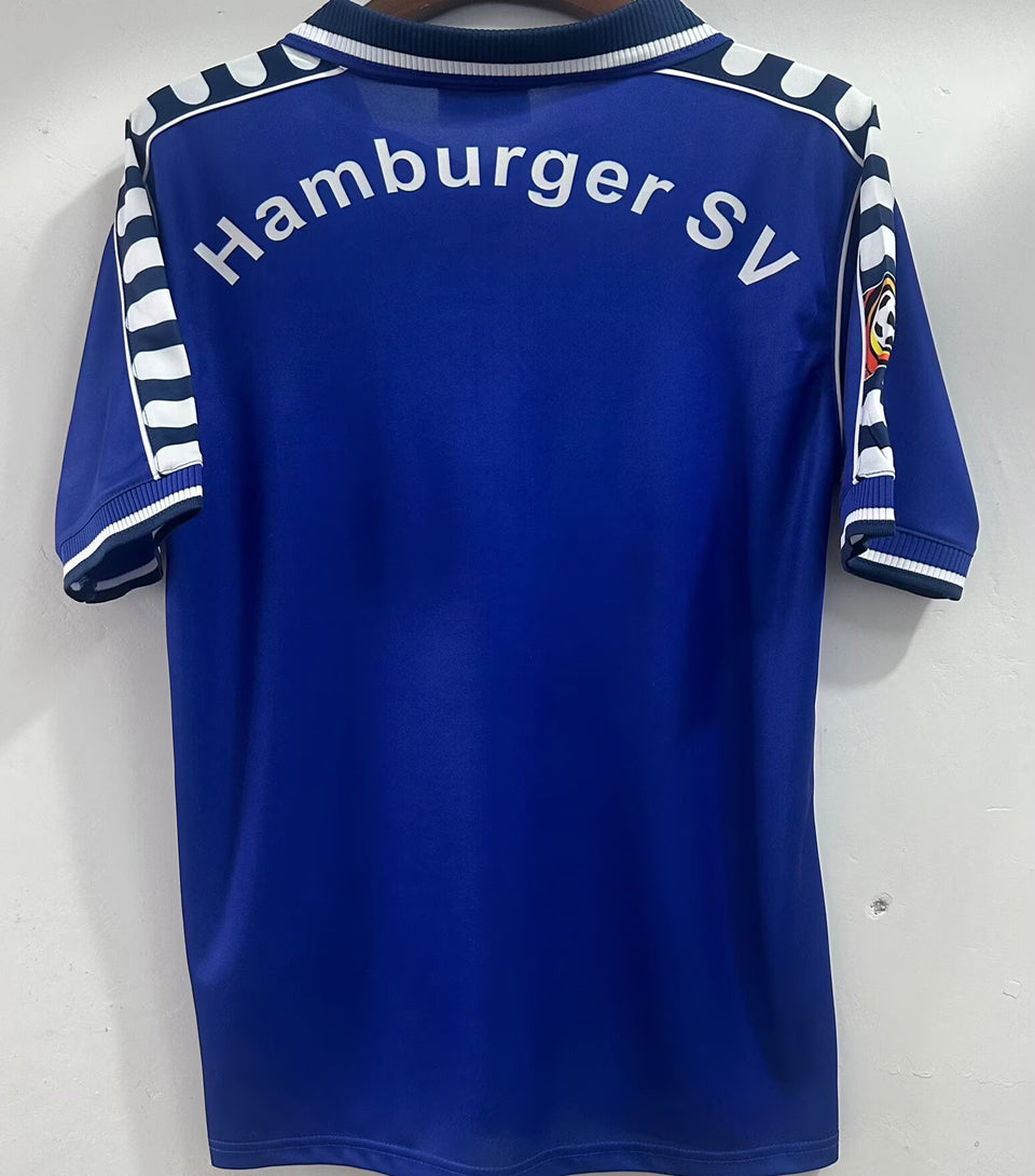 Jersey 2000 Hamburger Visitante Manga corta Versión Fan Retro