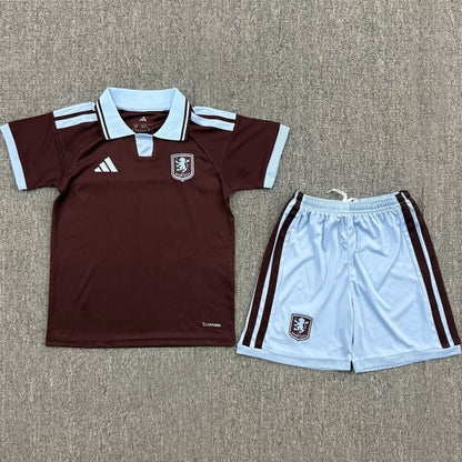 Jersey 2026/27 Aston Villa Local Manga corta Niño