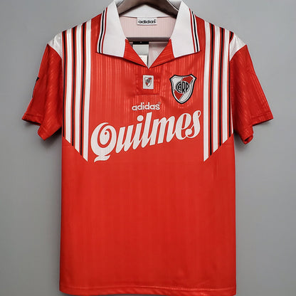 Jersey 1996 River Plate Visitante Manga corta Versión Fan Retro