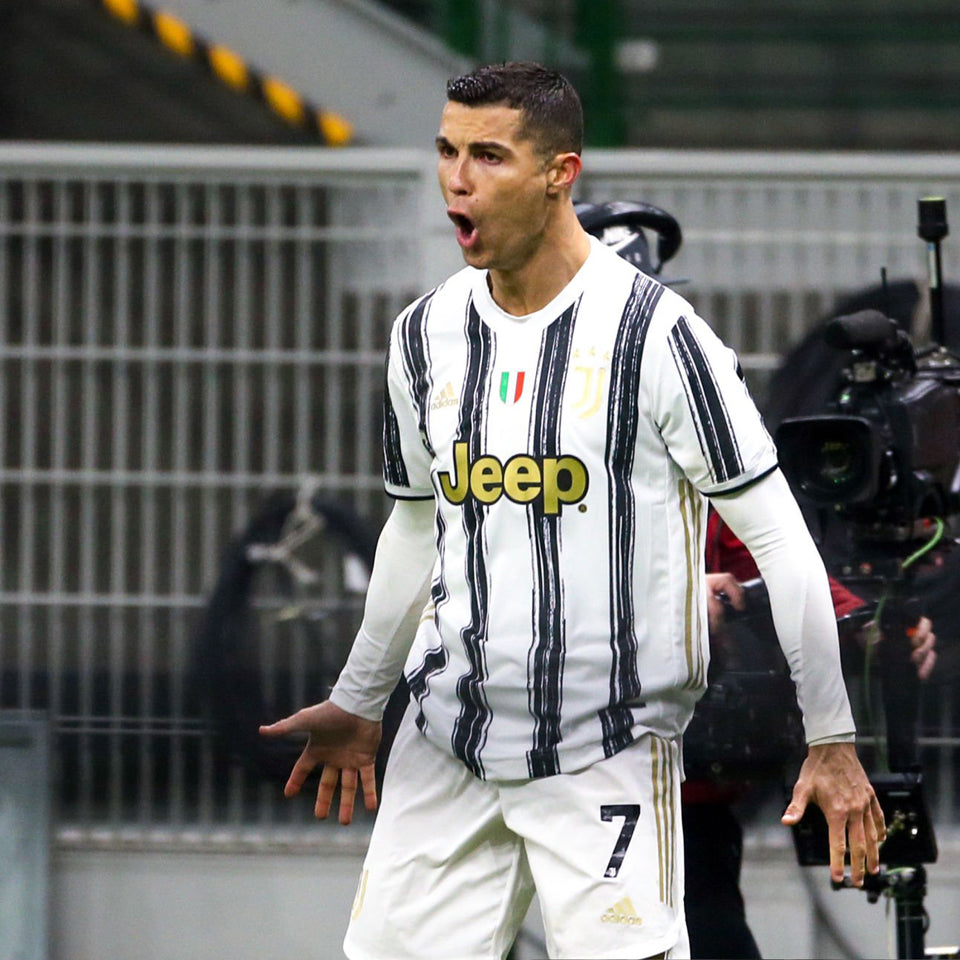 Jersey 2020/21 Juventus Local Manga corta Versión Jugador Retro