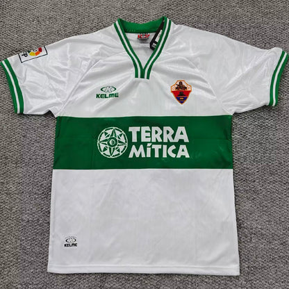 Jersey 1999/2000 Elche Local Manga corta Versión Fan Retro