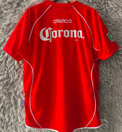 Jersey 2005/2006 Deportivo Toluca Local Manga corta Versión Fan Retro