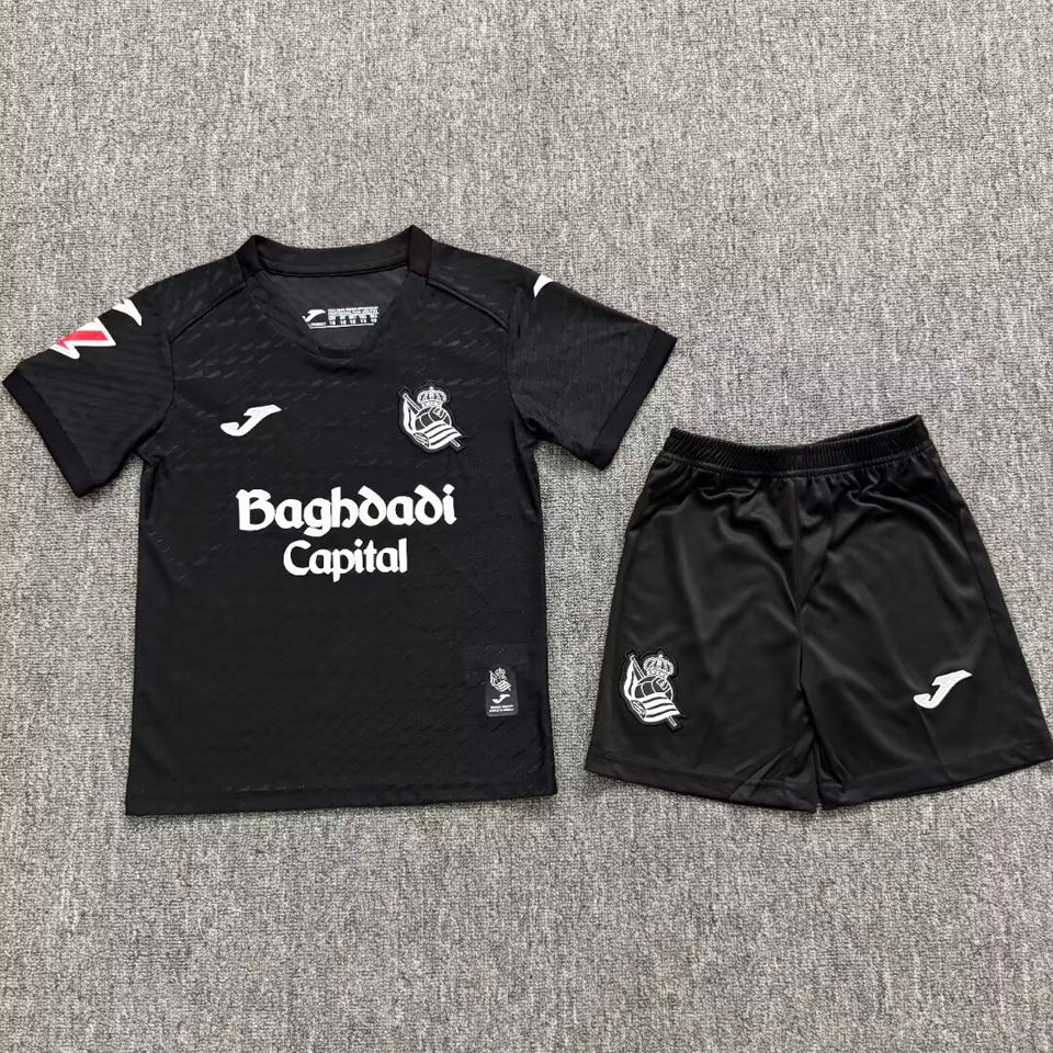 jersey 2026/27 real sociedad visitante manga corta niño