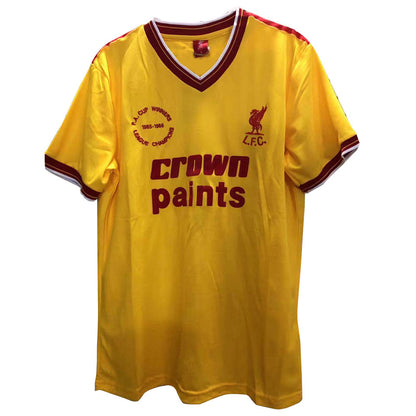 Jersey 1985 Liverpool Visitante Manga corta Versión Fan Retro