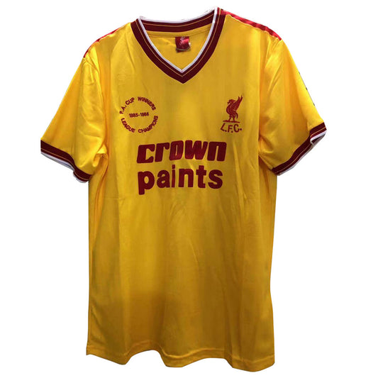 Jersey 1985 Liverpool Visitante Manga corta Versión Fan Retro