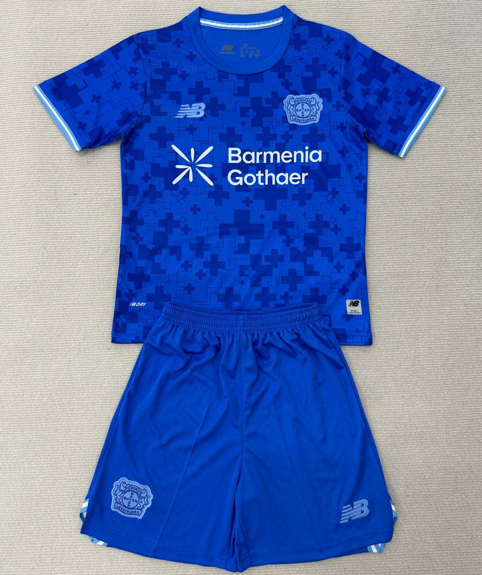 jersey 2025/26 leverkusen tercero manga corta niño