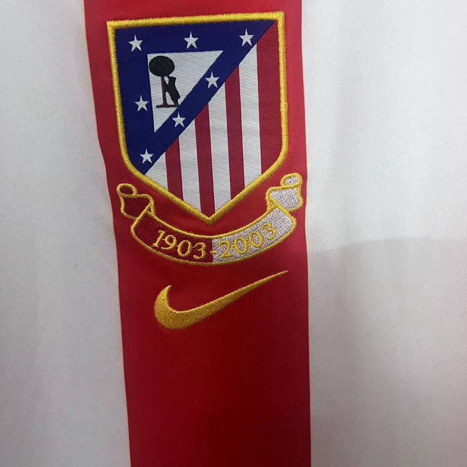 Jersey 2003 Atletico de Madrid Especial Manga corta Versión Fan Retro