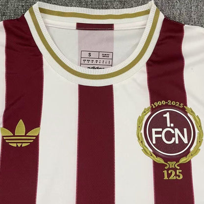 Jersey 2025/26 1. FC Nurnberg Especial Manga corta Versión Fan