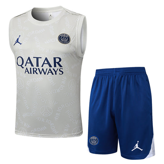 Conjunto Entrenamiento 2025/26 PSG Light Gray