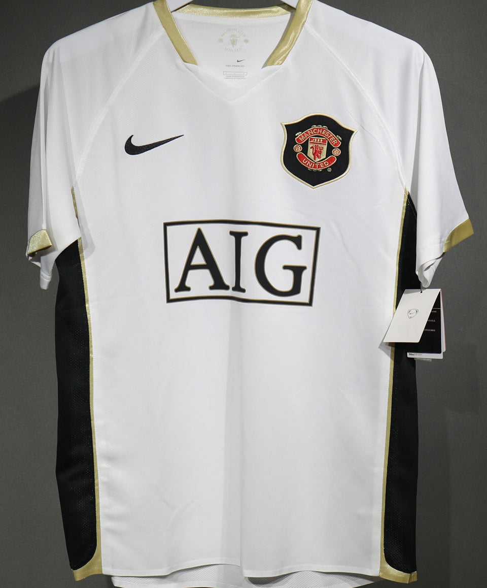 Jersey 2006/07 Manchester United Visitante Manga corta Versión Jugador Retro